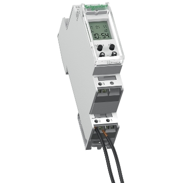 CCT15854 - Acti 9 - IHP - 1C digital time switch - 24 hours + 7 days, Schneider Electric