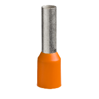 DZ5CE042 - pini simpli pentru cablare- mediu - 4 mm? - portocaliu, Schneider Electric (multiplu comanda: 100 buc)