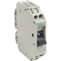 GB2CD06 - TeSys GB2 - thermal-magnetic circuit breaker - 1P + N - 1 A - Id = 14 A , Schneider Electric