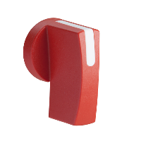 KZ41H - handle 35 mm new shape - red - set of 5, Schneider Electric (multiplu comanda: 5 buc)