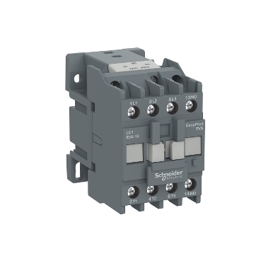 LC1E0901M5 - EasyPact TVS contactor 3P(3 NO) - AC-3 - <= 440 V 9A - 220 V AC coil, Schneider Electric