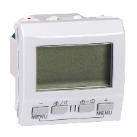 MGU3.534.18 - Unica KNX - unitate control temp. in camera - 230 V c.a. - 2 m - alb, Schneider Electric