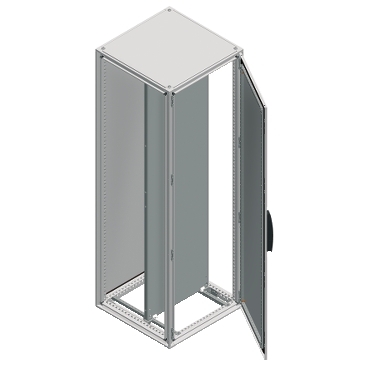 NSYSF201040P - Spacial SF enclosure with mounting plate - assembled - 2000x1000x400 mm, Schneider Electric