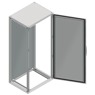 NSYSF201050P - Spacial SF enclosure with mounting plate - assembled - 2000x1000x500 mm, Schneider Electric