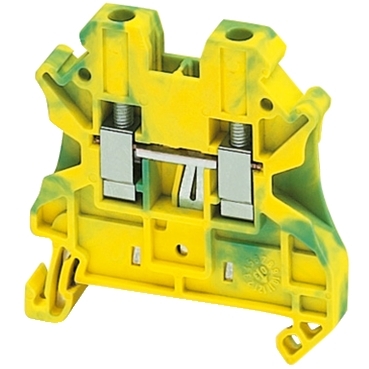 NSYTRV42PE - Linergy earth terminal block - 4mmp single-level 1x1 screw - green-yellow, Schneider Electric (multiplu comanda: 50 buc)
