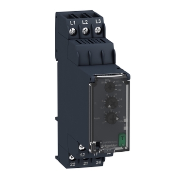 RM22TA33 - three-Phase Asymmetry control relay 380�480Vac, 2 C/O, Schneider Electric