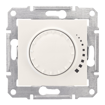 SDN2200423 - Sedna - rotary dimmer - 325VA, without frame cream, Schneider Electric
