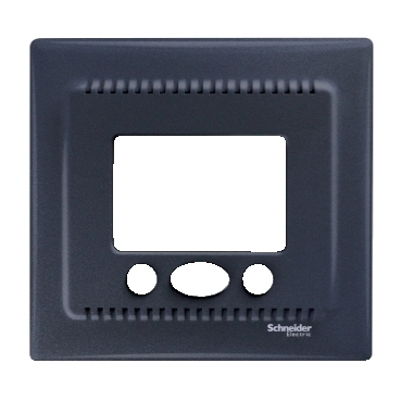 SDN6000270 - Sedna - comfort thermostat - 16A graphite, Schneider Electric