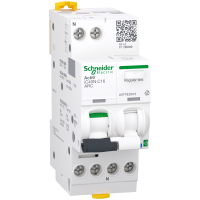 A9TPED616 - Acti9 Active AFDD, Intreruptor automat, detectie arc electric, cu Powertag, iC40N, 1P+N, curba C, 16A, 6kA, Active ARC MCB, Schneider Electric