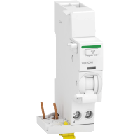 A9Y80625 - add-on residual current devices, Acti9 Vigi iC40, 1P+N, 25 A, 30 mA, A type, Schneider Electric