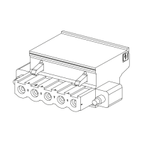 BMXXTSCPS10 - Kit De 2 Conectori Detasabili -Clema Prindere Rapida -Pt. Modul De Alim. El.M340, Schneider Electric