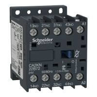 CA2KN22P72 - Contactor Tesys Ca2-K - 2 No + 2 Nc - Instantaneu - 10 A - 230 V C.A., Schneider Electric