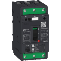 GV4PE115S - Motor circuit breaker, TeSys GV4, 3P, 115A, Icu 100kA, thermal magnetic, Everlink terminals, Schneider Electric