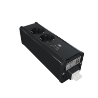 INS44221 - Unica system+, 2xpriza 2P+E+USB A/C, antracit, Schneider Electric