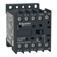 LC1K0910N7 - Contactor Tesys Lc1-K - 3 Poli - Ac-3 440 V 9 A - Bobina 400 - 415 V C.A., Schneider Electric