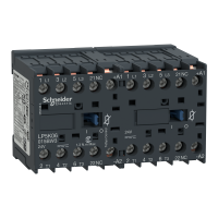 LP5K06015BW3 - Contactor Reversibil Tesys K - 3P - AC-3, 440 V, 6 A - 1NC - 24 V, Schneider Electric