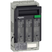LV480802 - fuse switch disconnector, FuPacT ISFT160, 160 A, DIN NH00, 3 poles, backplate mounting, 2.5 to 95 mm, Schneider Electric