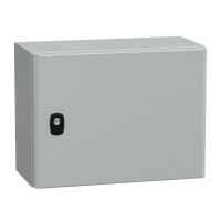 NSYS3D3420 - Usa simpla Spacial S3D cu/f. plac. mont. H300xW400xD200 IP66 IK10 RAL7035., Schneider Electric