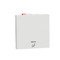 NU320618CN - Noua Unica, Intrerupator revenire 10A 2m simb sonerie ind lum alb, Schneider Electric