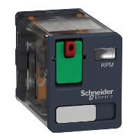 RPM21B7 - Releu de Interfata, Zelio Rpm, 2 C/O, 24 V C.A., 15 A, Schneider Electric