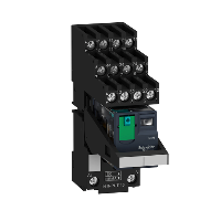 RXM4AB1BDPVS - Pre-assembled plug-in relay with socket, Schneider Electric