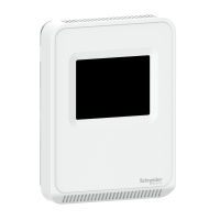 SLPSTX2 - Sensor, SpaceLogic SLP Series, humidity, room, temperature, color touchscreen, BACnet MSTP/Modbus, matte white housing, Schneider Electric