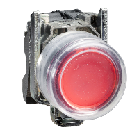 XB4BP483G5EX - Buton Luminos Rosu, Ø 22, 48, 120 V, Atex, Schneider Electric