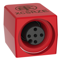 XCSRZE - Conector Pt. Senzor Rfid Model Daisy-Chain, Schneider Electric