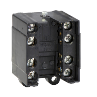 XESP10215 - Bloc Contacte Limitator Xesp - 2D/I Actiune Brusca, Simultana - Argintat, Schneider Electric
