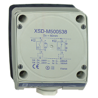 XSDM600539H7 - Senzor inductiv XSD 80x80x40 - plastic - Sn60mm - 24..240Vc.a./c.c. - terminale, Schneider Electric