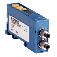 XUYAFP966S - Photoelectric sensors XU, XUY, ampli for fibre, plastic, 12...24 VDC, cable 2 m, Schneider Electric