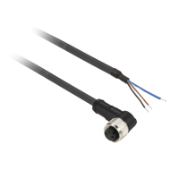 XZCP0366L10 - Mama - Ø 8 Mm - 3-Pini - Conector Precablat Cu Cot - Cablu 10 M, Schneider Electric