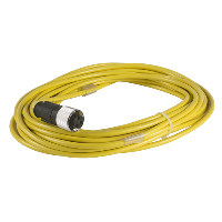 XZCP1670L10 - Pre wired connectors XZ, straight female, 7/816 UN, 3 pins, cable PUR 10 m, Schneider Electric
