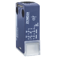 ZCMD41L2 - Corp Limitator Zcmd - 2No+2Nc - Argintiu - Salt - Conexiune - 2 M, Schneider Electric